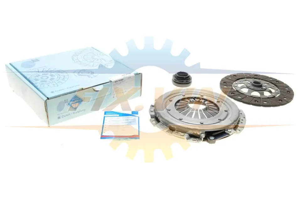 Комплект зчеплення Audi A4 1.9TDI 01-08 (85kw) (d=228mm) (+вижимний) BLUE PRINT ADV183081 (фото 1)