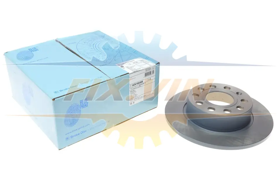 Диск гальмівний BLUE PRINT ADV184306 (фото 1)