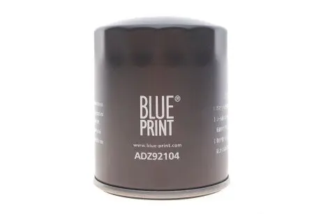 Масляний фільтр BLUE PRINT ADZ92104