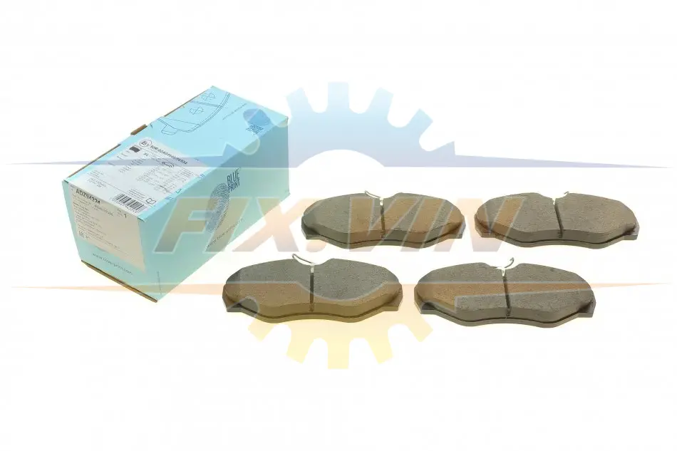 К-т колодок гальмівних BLUE PRINT ADZ94224 (фото 1)