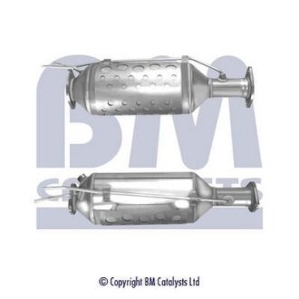 Сажевый / частичный фильтр, система выхлопа ОГ BM CATALYSTS BM11006