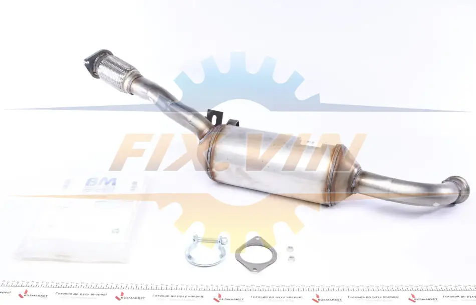 Фільтр сажевий Renault Trafic 2.0 dCi 06- (SiC DPF) (Euro 4) BM CATALYSTS BM11285HP (фото 1)