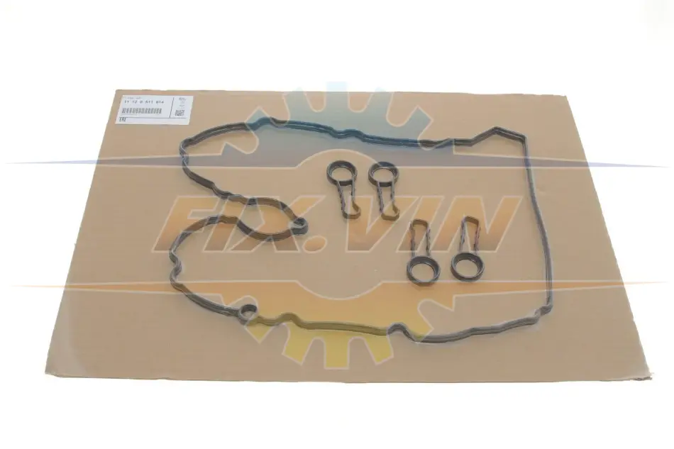 Прокладка кришки клапанів 1 (F20)/3 (E90)/5 (F10/F11) 06- N47 (к-кт) BMW 11 12 8 511 814 (фото 1)