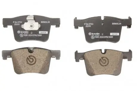 Комплект колодок передніх на F20/F34 BMW 34106859181
