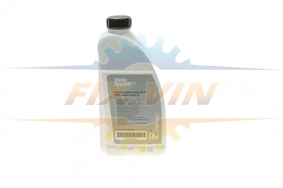 Антифриз (зелений) (1.5L) (-40°C) Frostox HT-12 (для G-series) BMW 83195A42DF3 (фото 1)