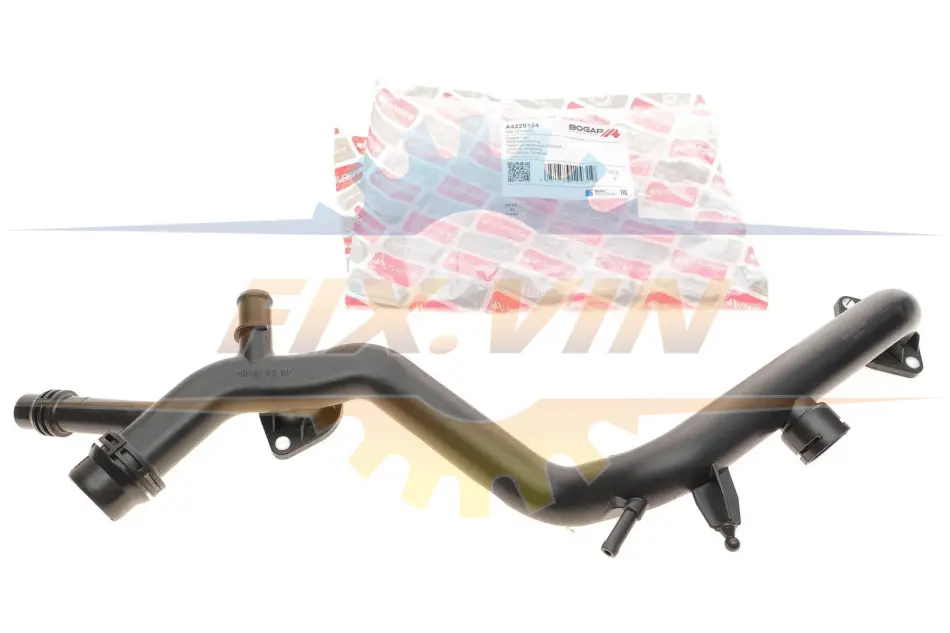 Патрубок системи охолодження Audi A4/A6 2.8/3.2 FSI 04-11 BOGAP A4229124 (фото 1)