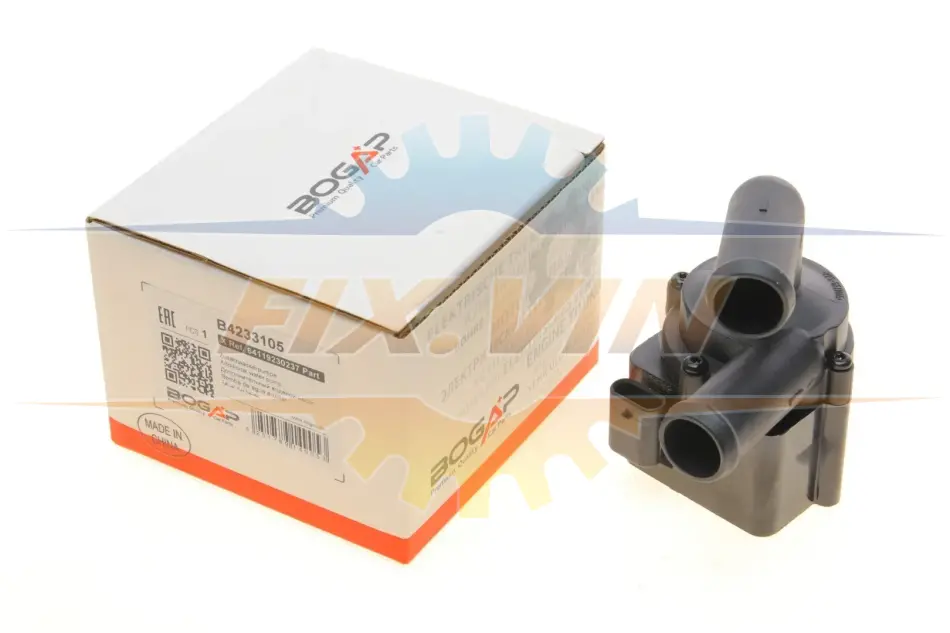 Насос системи охолодження (додатковий) BMW 5 (F10)/7 (F01-F04) 08-16 N47/N57/N63/N74 BOGAP B4233105 (фото 1)