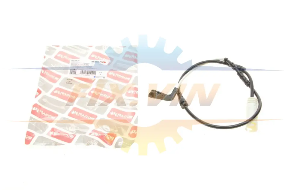 Датчик зносу гальмівних колодок (передніх) BMW 3 (E90/E92/E93) 07-13 (L=675mm) BOGAP B7118161 (фото 1)