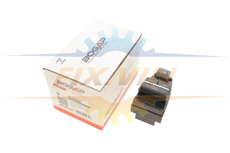 Кнопка склопідіймача (L) BMW 5 (F10)/7 (F01-F04) 09-16 N20/N47/N52/N55/N57/N63 BOGAP B7358123 (фото 1)