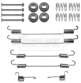 Ремкомплект гальмiвних колодок BORG & BECK BBK6238