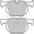 Комплект тормозных колодок, дисковый тормоз BORG & BECK BBP2183 (фото 1)