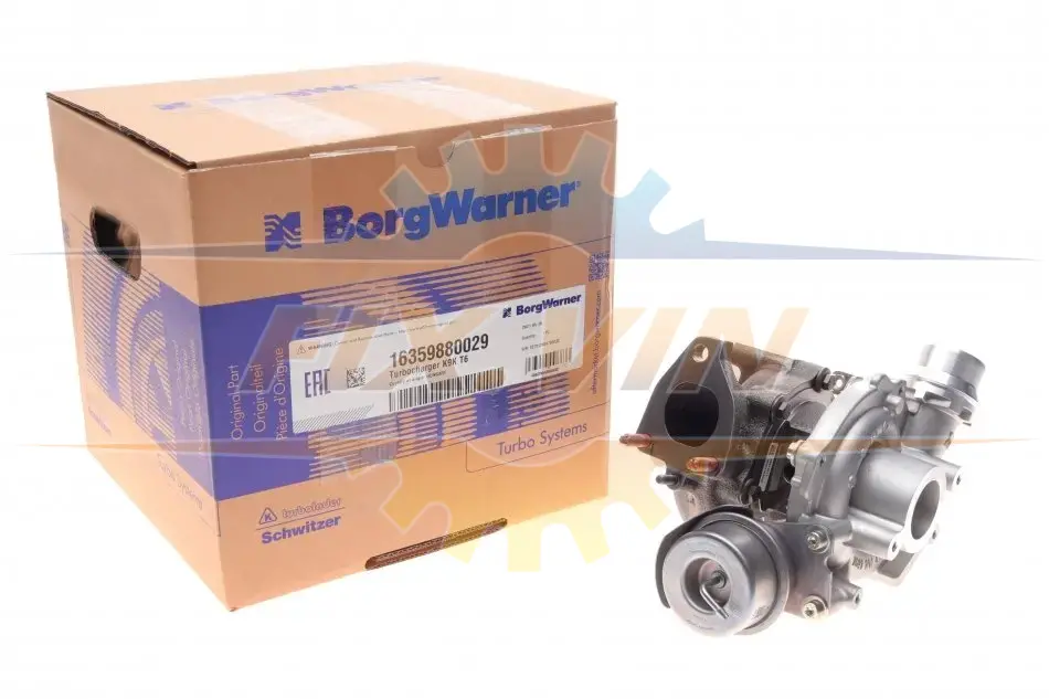Турбіна MB Citan/Renault Kangoo/Megane 1.5dCi/CDI/d 14- (OM 607/K9K) Euro6 BORGWARNER 1635 988 0029 BorgWarner 16359880029 (фото 1)