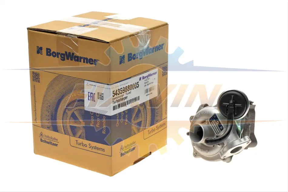 Турбіна Fiat Doblo 1.3JTD BORGWARNER BorgWarner 5435 988 0005 (фото 1)