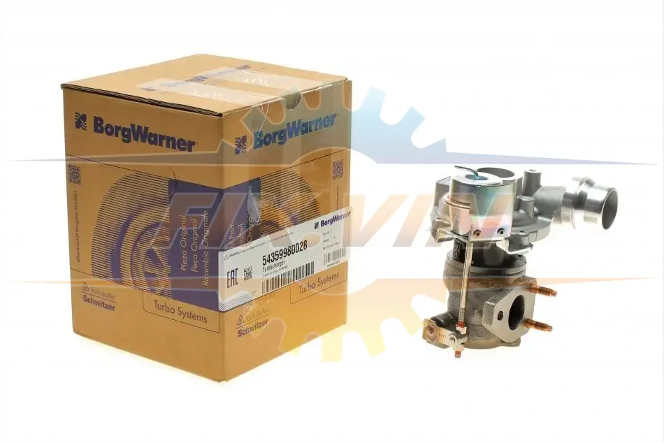 Турбіна Renault Kangoo 1.5 dCi 09- (55/66kW) BORGWARNER BorgWarner 5435 998 0028 (фото 1)
