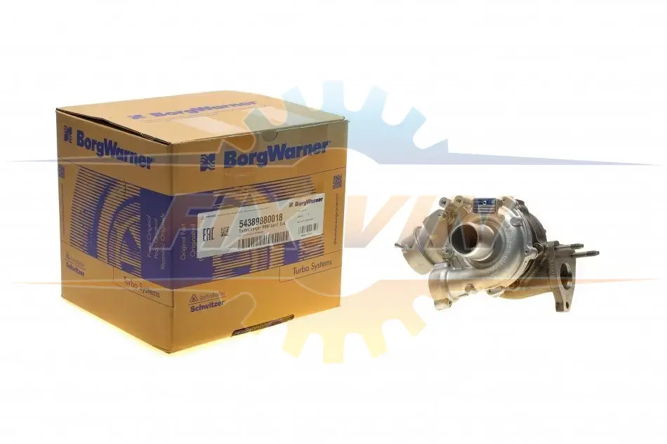 Турбіна Opel Vivaro/MB Vito/Renault Megane 1.6dCi/ BorgWarner 54389880018 (фото 1)
