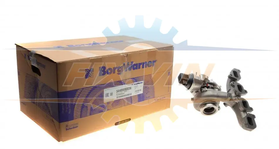 Турбіна VW Caddy III/IV 2.0TDI 10- BorgWarner 54409880036 (фото 1)