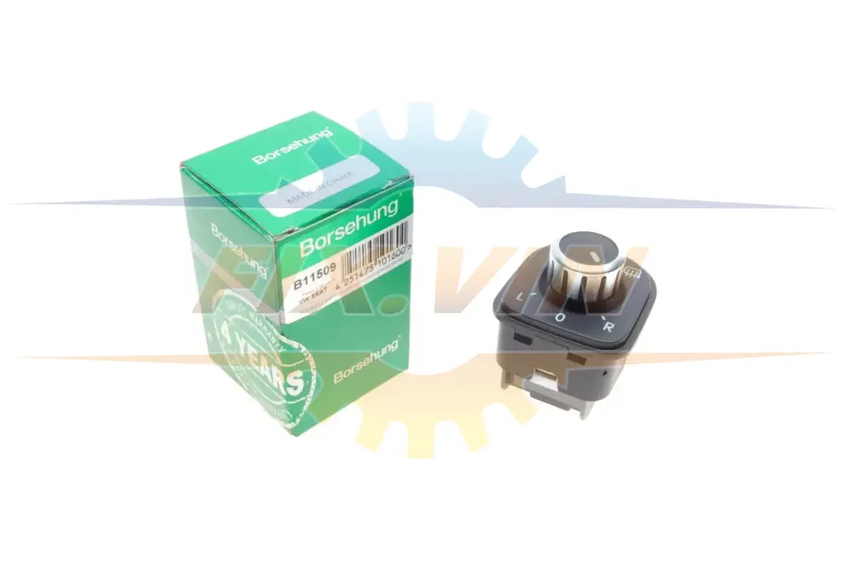 Кнопка регулювання дзеркала VW Golf 05-16/Passat 10-14 BORSEHUNG Borsehung B11509 (фото 1)