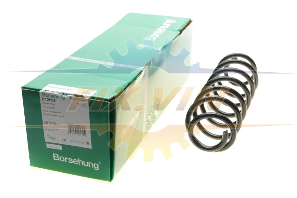 Пружина (задня) Skoda Octavia III 1.0-1.5TSI/1.6TDI/VW Golf VII 1.0TSI/1.6TDI 12- (OE VAG) BORSEHUNG Borsehung B12566 (фото 1)