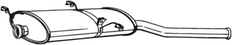Глушник BOSAL 135-235