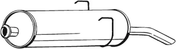 Глушник задня частина PEUGEOT 405 87-92 (190-787) BOSAL 190787 (фото 1)