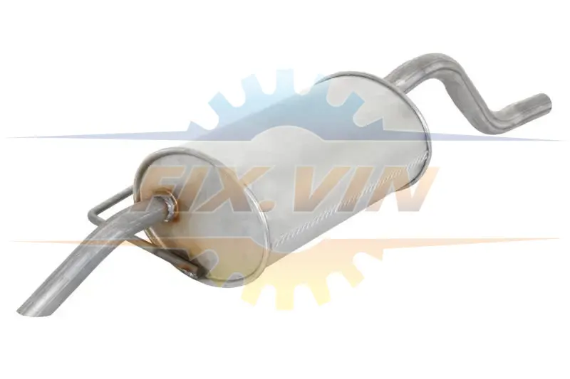 Глушник, алюм. сталь, задн. частина RENAULT CLIO II 1.2i (03/98-) BOSAL 200-447 (фото 1)