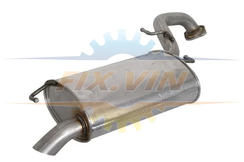 Глушник, алюм. сталь, задн. частина TOYOTA COROLLA Verso 2.2D 08/05- BOSAL 228-081 (фото 1)