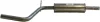 Глушитель передний резонатор VW Caddy III 04-06 BOSAL 278337 (фото 3)
