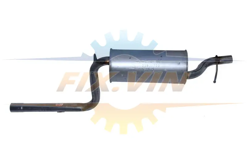 Глушник, алюм. сталь, передня частина FORD FOCUS 98-05 BOSAL 280257 (фото 1)