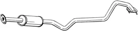 Глушник, алюм. сталь, передн. част. NISSAN ALMERA (00-02) (285-417) BOSAL 285417