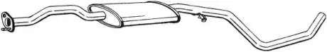 Глушник, алюм. сталь, передня частина FORD ESCORT 92-94  BOSAL 285619