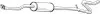 Глушник середня частина CITROEN C3 (02-11) (287-089) BOSAL 287089 (фото 1)
