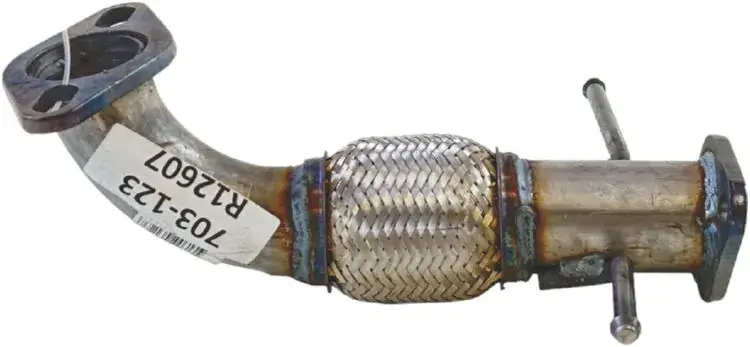 Глушник, алюм. сталь, передн. част. FORD MONDEO 1.8i -16V, 2.0i 16v (10/00-) HTB, SED, STW BOSAL 703-123 (фото 1)