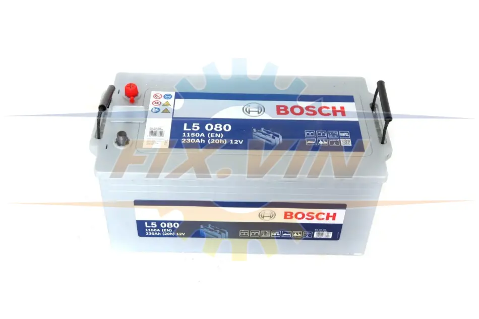 Акумулятор Bosch 12В/230Аг/1150А/56,75кг BOSCH 0 092 L50 800 (фото 1)