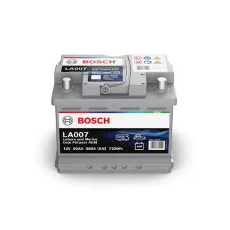 Акумулятор Bosch 12В/60/680/17,35кг BOSCH 0092LA0070