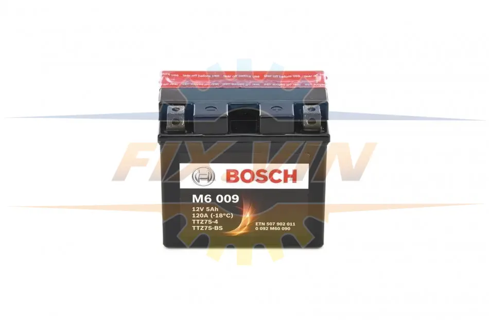 Мотоакумулятор -M6009 BOSCH 0092M60090 (фото 1)