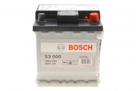 Акумуляторна батарея 40Ah/340A (175x175x190/+R/B13) BOSCH 0 092 S30 000