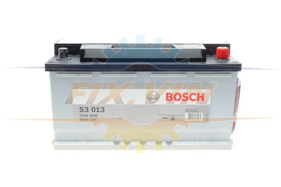 Акумулятор Bosch 12В/90Аг/720А/20,43кг BOSCH 0 092 S30 130 (фото 1)