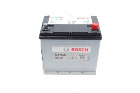 Акумулятор 12В/45Аг/300А/10,78кг BOSCH 0 092 S30 160