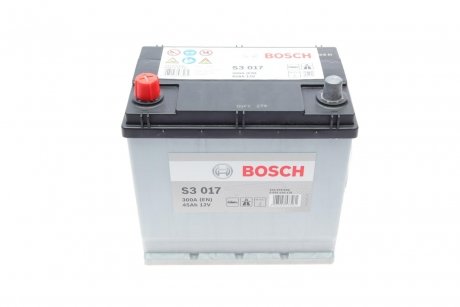 Акумуляторна батарея 45Ah/300A (219x135x222/+L/B01) BOSCH 0 092 S30 170 (фото 1)