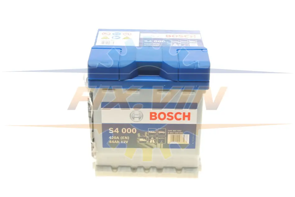Акумулятор Bosch 12В/44Аг/420А/10,64кг BOSCH 0 092 S40 001 (фото 1)