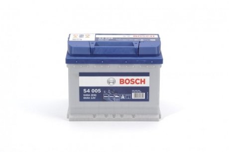 АКБ S4 SILVER 60 А*ч -/+ 540A BOSCH 0 092 S40 050