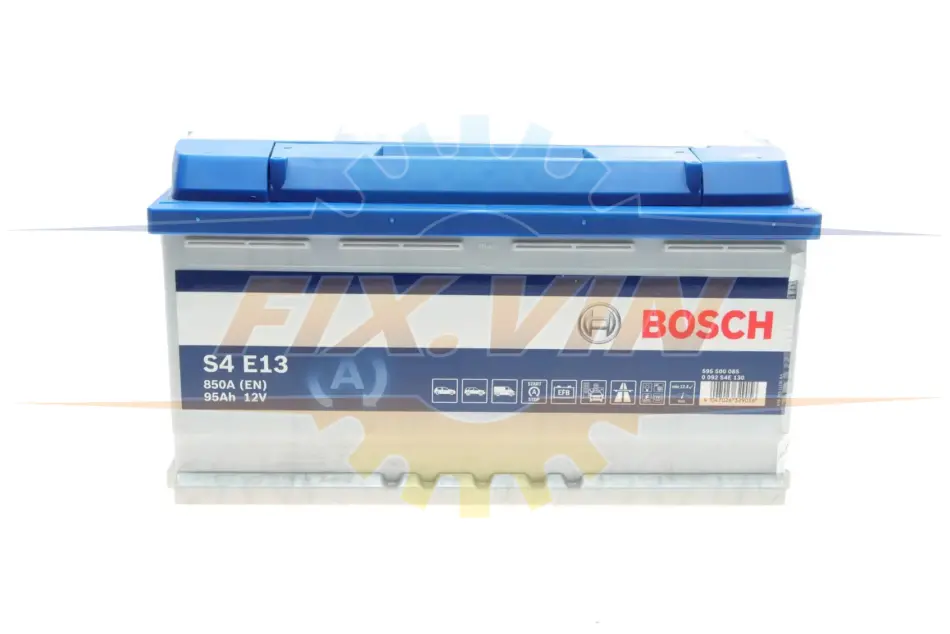 Акумулятор Bosch 12В/95Аг/850А/24,98кг BOSCH 0 092 S4E 130 (фото 1)