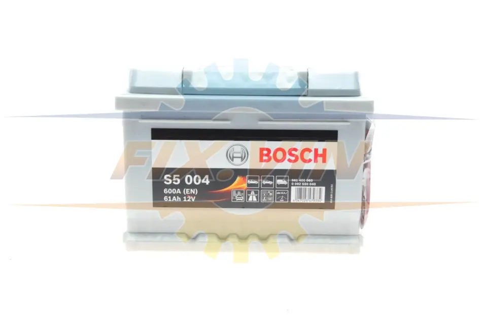 Акумулятор Bosch 12В/61Аг/600А/13,99кг BOSCH 0 092 S50 040 (фото 1)
