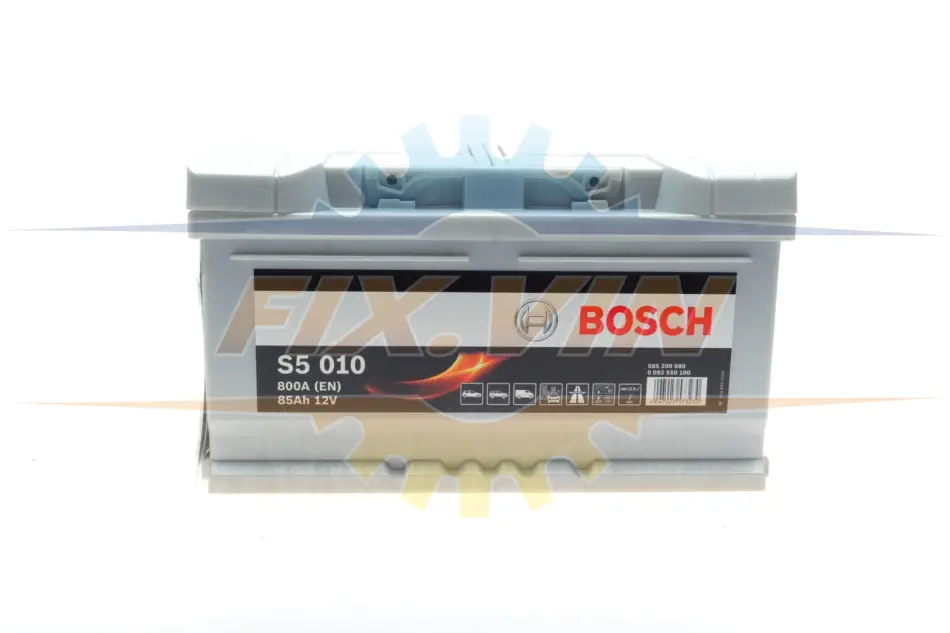 Акумулятор Bosch 12В/85Аг/800А/18,79кг BOSCH 0 092 S50 100 (фото 1)