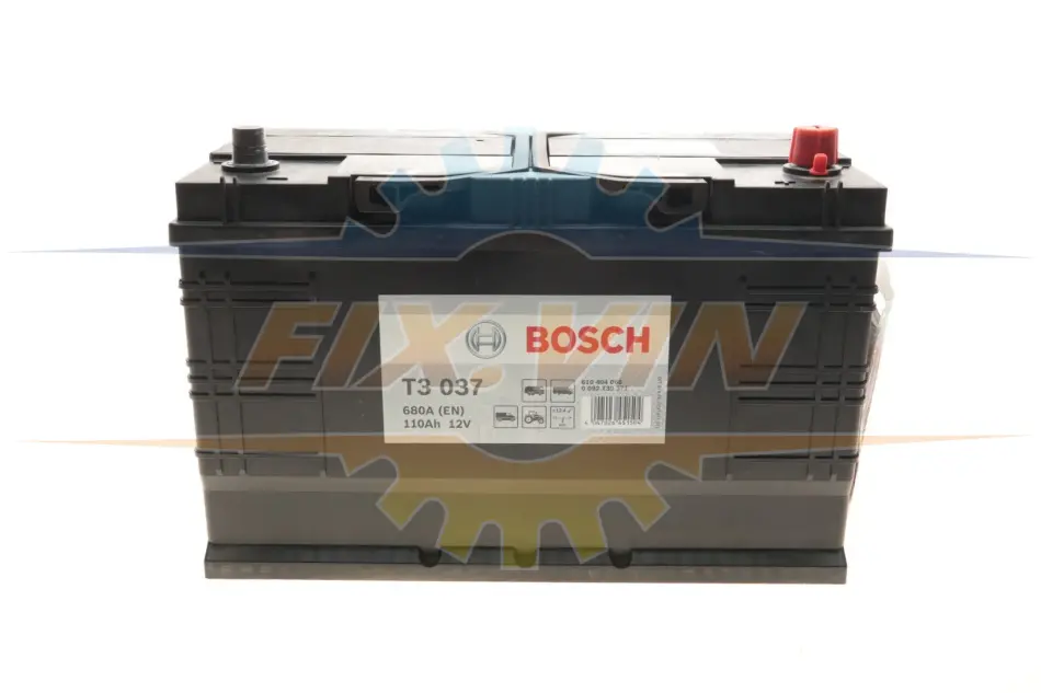 Акумулятор Bosch 12В/110Аг/680А/28,58кг BOSCH 0 092 T30 371 (фото 1)