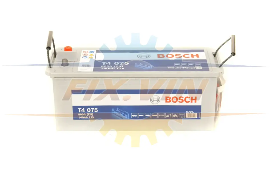 Акумулятор Bosch 12В/140Аг/800А/35,76кг BOSCH 0 092 T40 750 (фото 1)