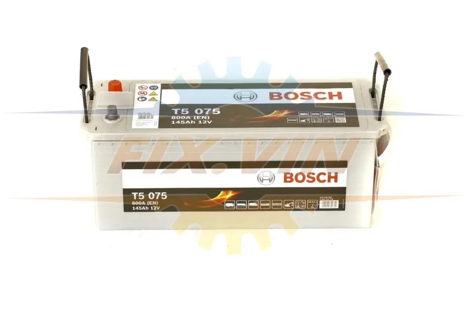 Акумулятор Bosch 12В/145Аг/800А/37,12кг BOSCH 0 092 T50 750 (фото 1)