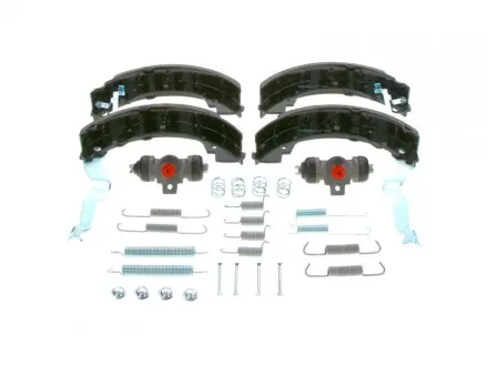 Комплект мод. розш. барабана (колодки, циліндра, пружини) BOSCH 0204113692
