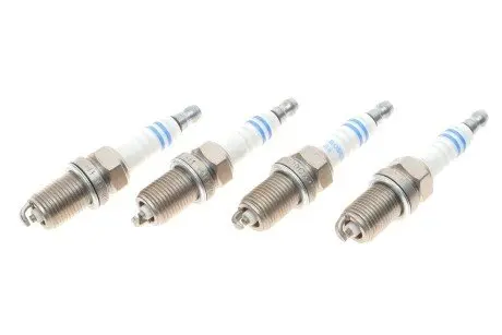 Свічка запалювання FR7DCXE NICKEL CHEVROLET AVEO, LACETTI, DAEWOO LANOS 4шт. (вир-во) BOSCH 0242235913