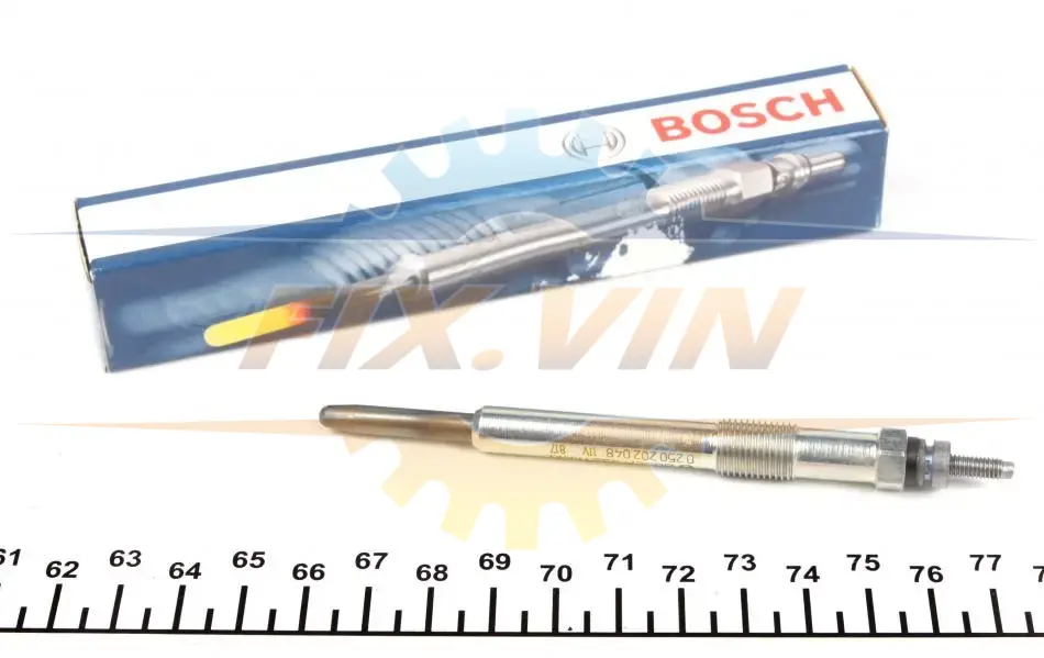 ШТИФТОВА СВІЧКА РОЗЖАРЮВАННЯ BOSCH 0 250 202 048 (фото 1)